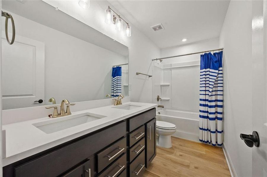 Furnished interior view inside a new home in , Cumming (Image 17).