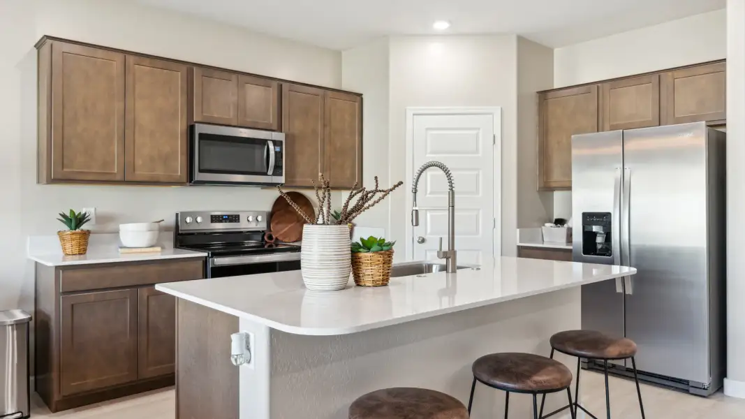 Furnished interior view inside a new home in Desert Moon Estates, Buckeye (Image 7).