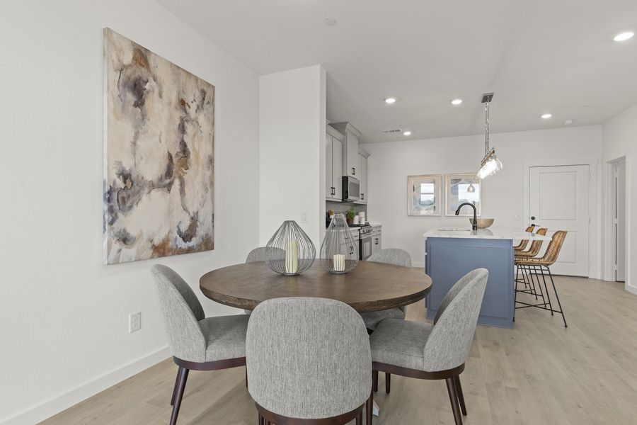 Furnished interior view inside a new home in Ten Mile Creek, Celina (Image 7).
