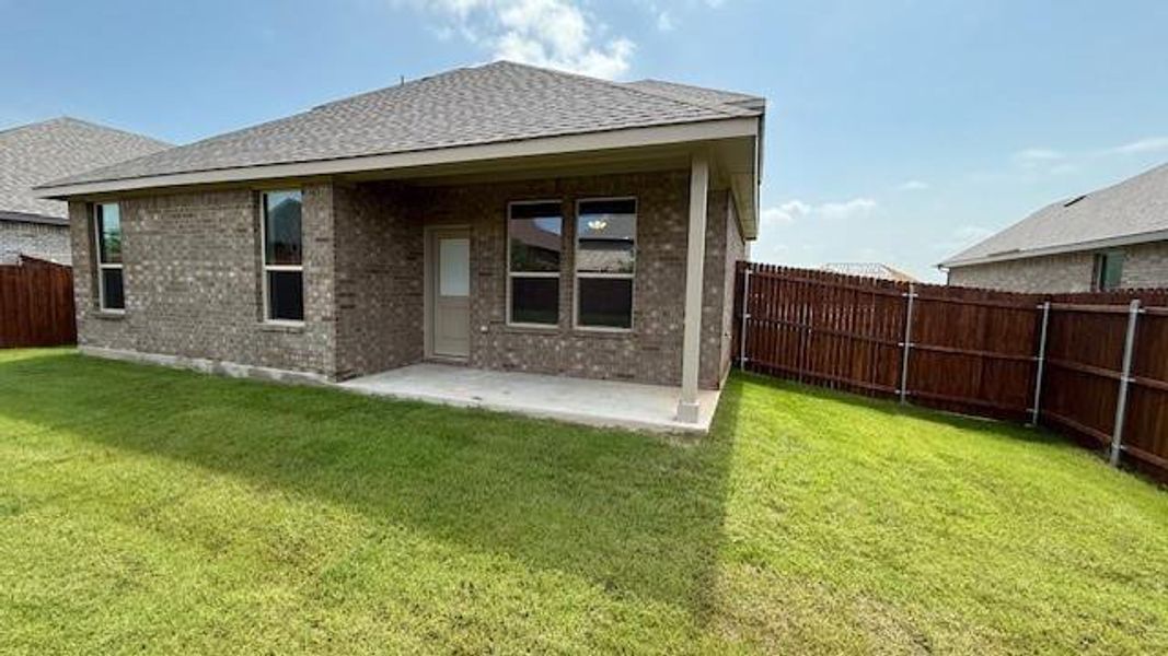 Rear Elevation Rear Elevation