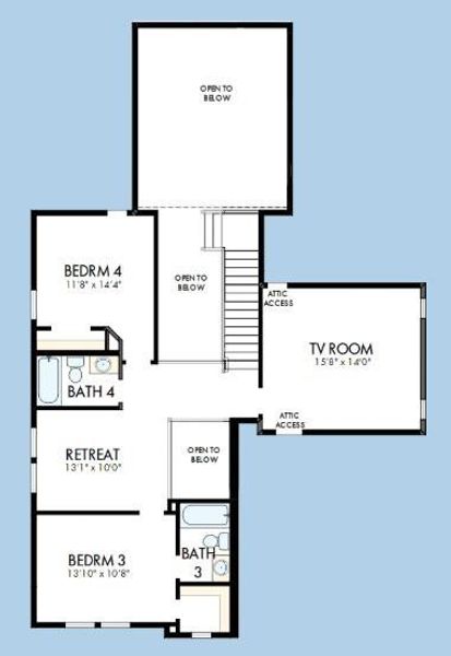 The success of a floor plan is the way you can move through it…You’ll be amazed at how well this home lives…We call it traffic patterns.