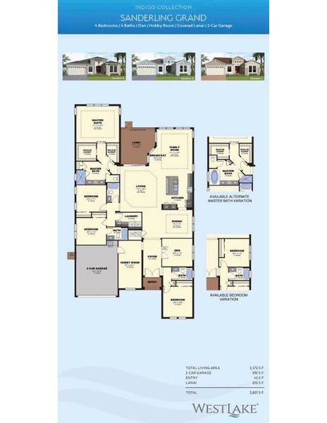 2D floor plan layout of this home in , Westlake, FL (Image 3). 2D floor plan layout of this home in , Westlake, FL (Image 3).