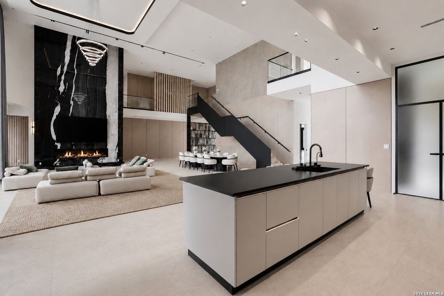 Furnished interior view inside a new home in , San Antonio (Image 6).