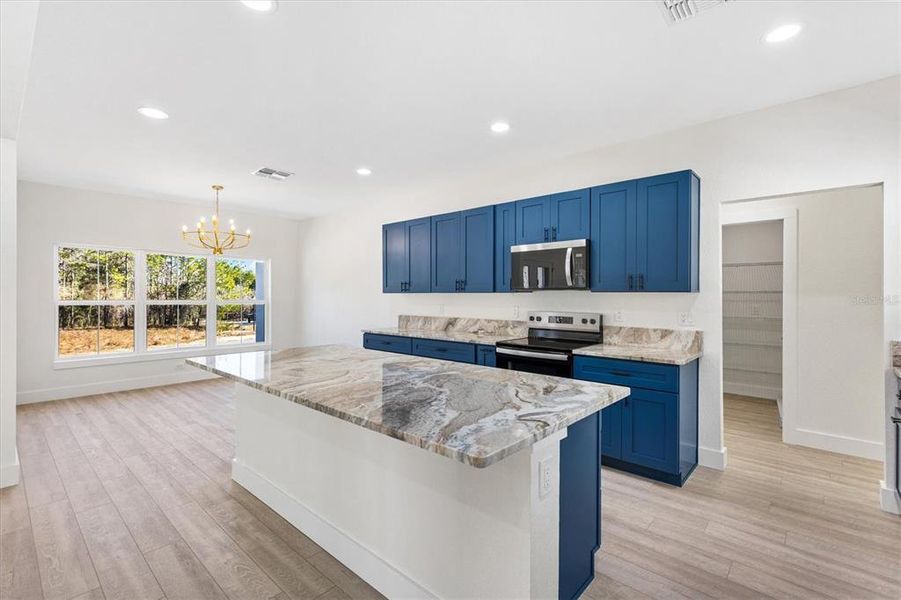 Furnished interior view inside a new home in , Wildwood (Image 11).