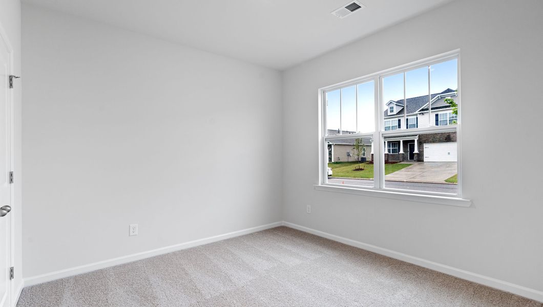 Representative unfurnished interior of a home built from the Davidson by D.R. Horton in Brookside Farms, Greer (Image 19).