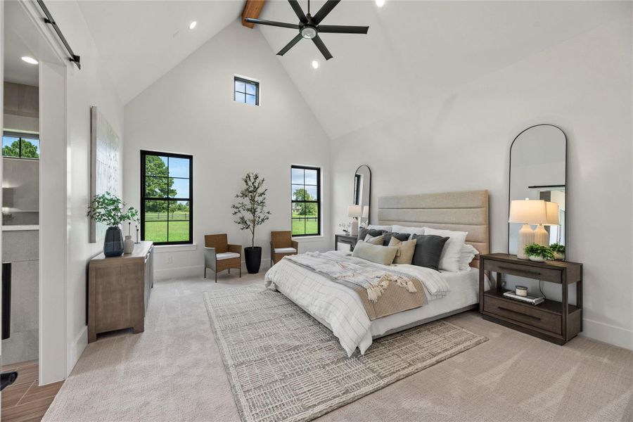 Furnished interior view inside a new home in , Montgomery (Image 32). Furnished interior view inside a new home in , Montgomery (Image 32).