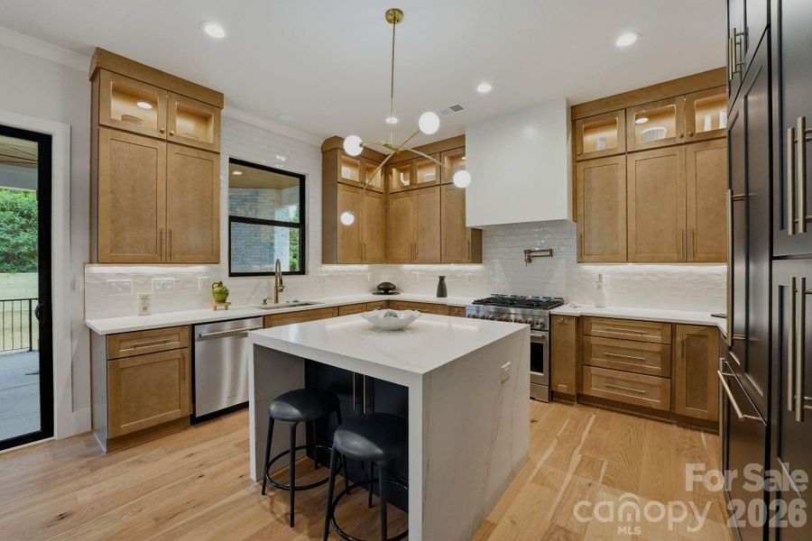 Furnished interior view inside a new home in , Charlotte (Image 15).