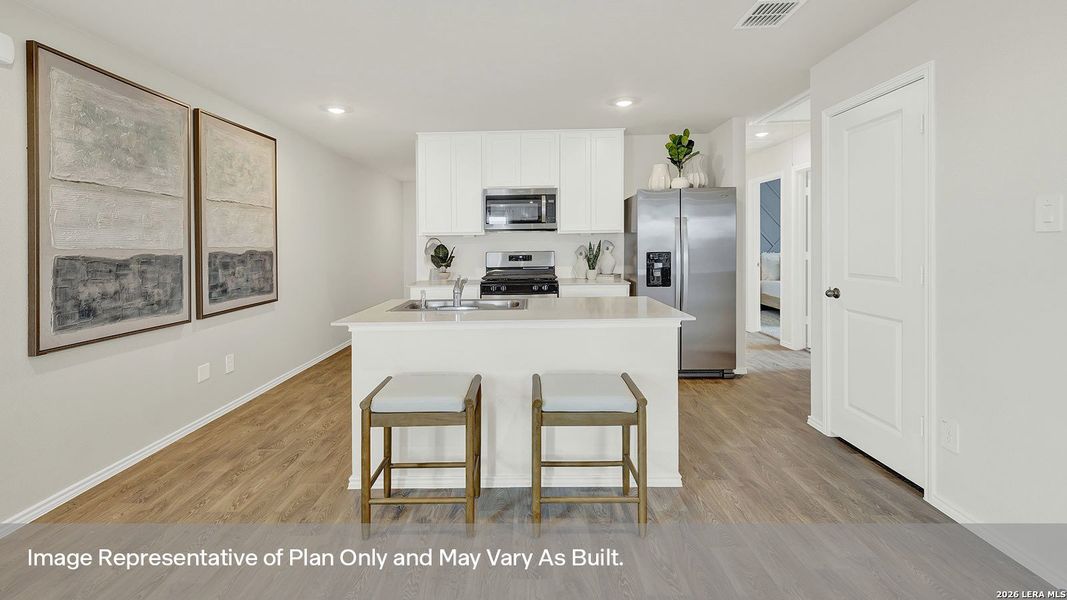 Furnished interior view inside a new home in Lantana, Lockhart (Image 21).