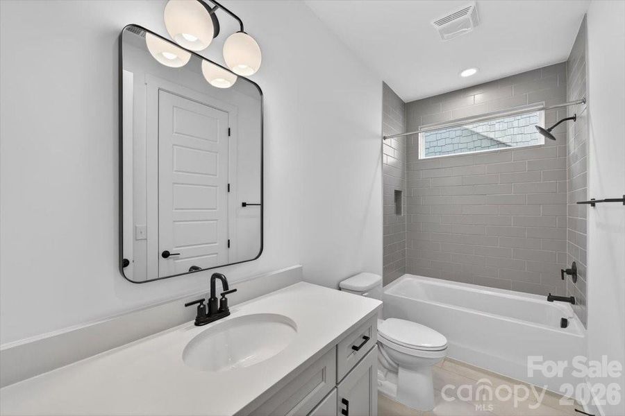 Furnished interior view inside a new home in , Charlotte (Image 12).