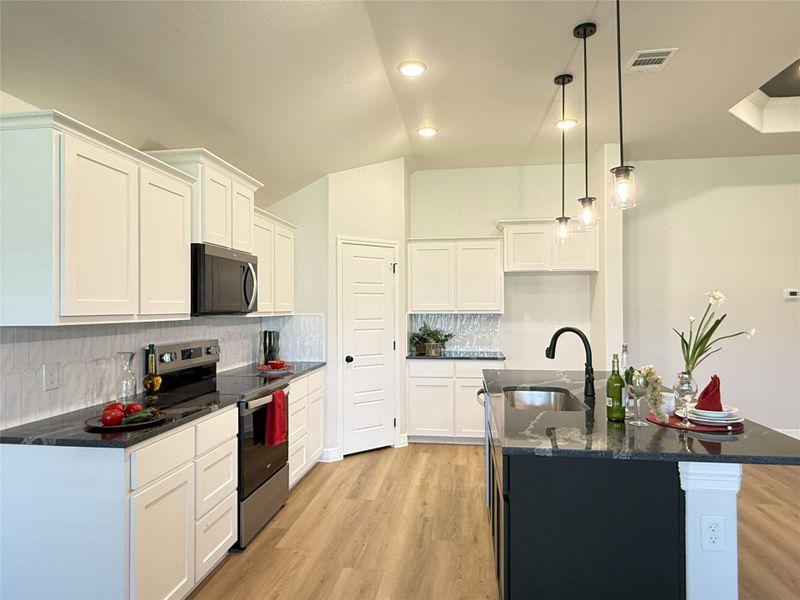 Furnished interior view inside a new home in , Belton (Image 6).