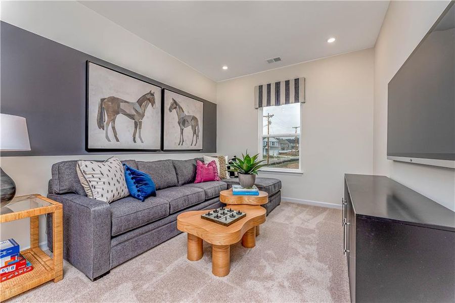 Furnished interior view inside a new home in Hillcrest Park, Ringgold (Image 15).