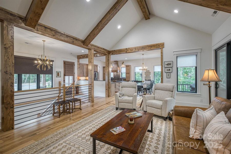 Furnished interior view inside a new home in , Morganton (Image 27).