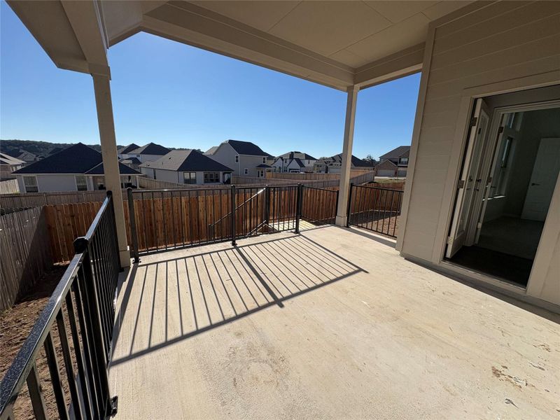 Exterior details and patio area of a home in , Georgetown (Image 3).