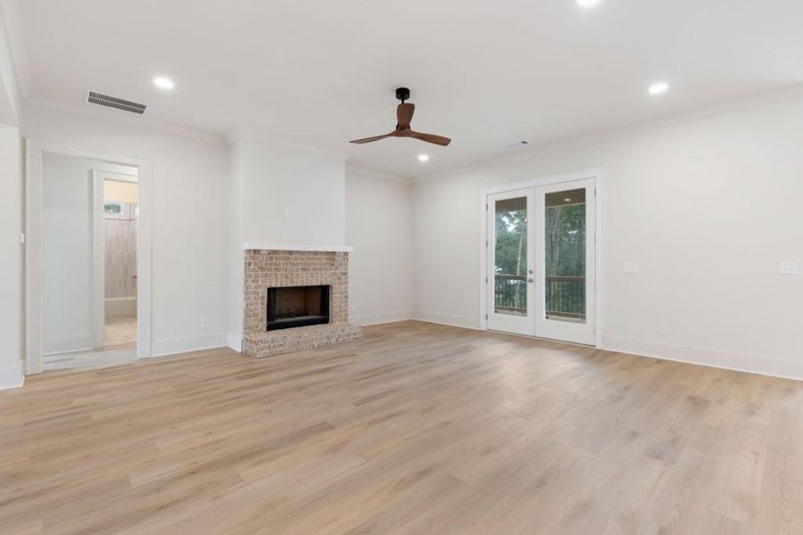 Spacious, unfurnished interior of a new home in , Canton (Image 46).