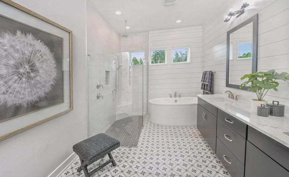 Furnished interior view inside a new home in Middlebourne, St. Johns (Image 30).