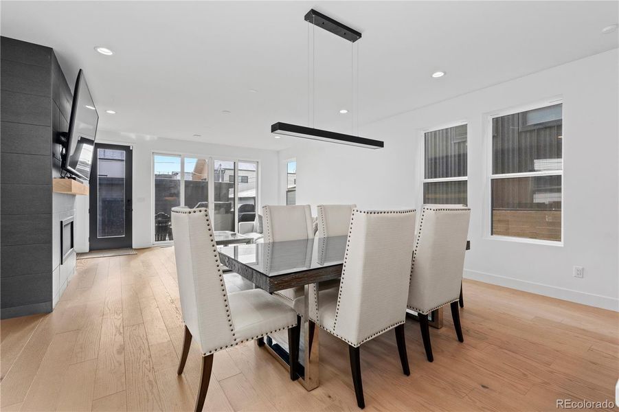 Furnished interior view inside a new home in , Denver (Image 26).