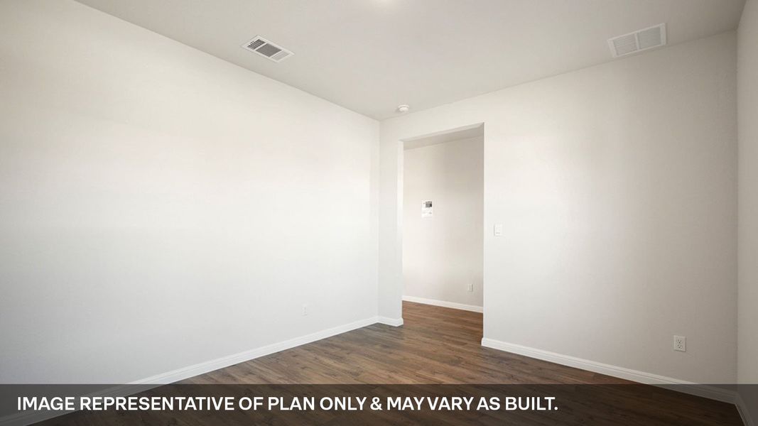 Representative unfurnished interior of a home built from the The Quincy by D.R. Horton in Thunder Rock, Marble Falls (Image 14).