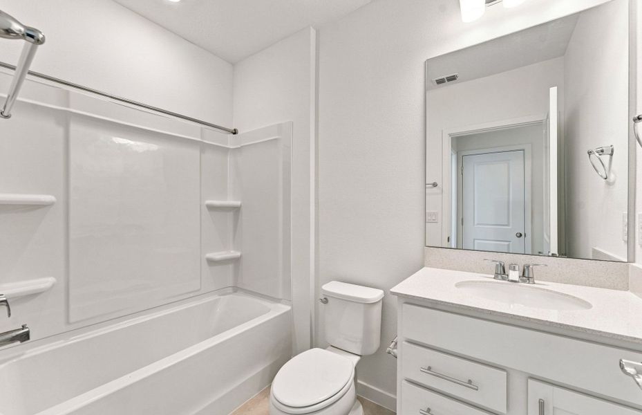 Furnished interior view inside a new home in Twisted Oaks, Wildwood (Image 9).