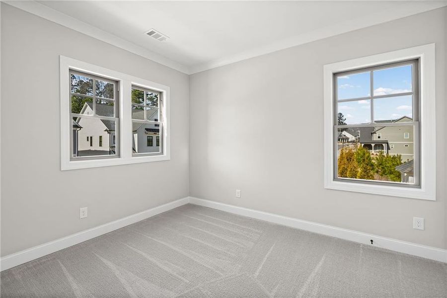 Spacious, unfurnished interior of a new home in , Canton (Image 42).