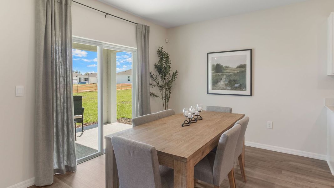 Furnished interior view inside a new home in Cypress Park Estates, Haines City (Image 12). Furnished interior view inside a new home in Cypress Park Estates, Haines City (Image 12).