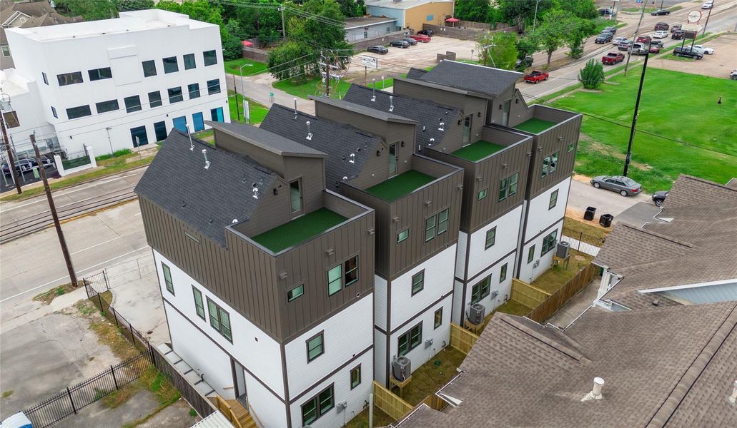 Front exterior of a new home in , Houston, TX, highlighting curb appeal (Image 1). Front exterior of a new home in , Houston, TX, highlighting curb appeal (Image 1).