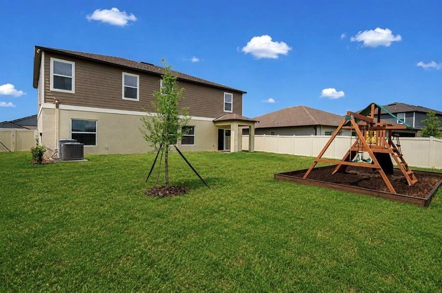 Exterior details and patio area of a home in , Parrish (Image 3). Exterior details and patio area of a home in , Parrish (Image 3).