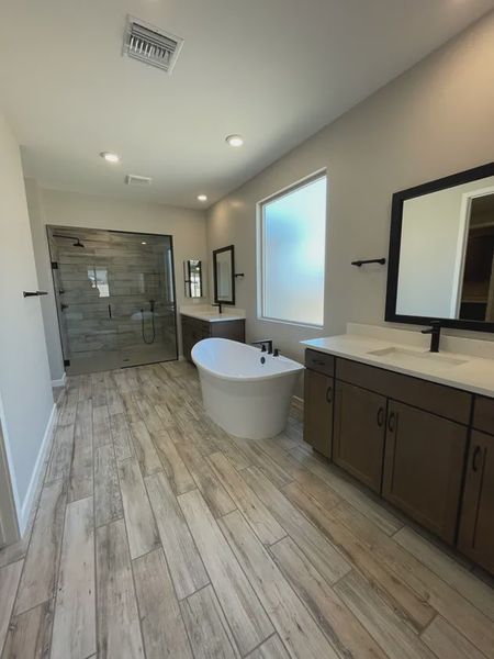 Furnished interior view inside a new home in Acacia at Santana, Yuma (Image 3).