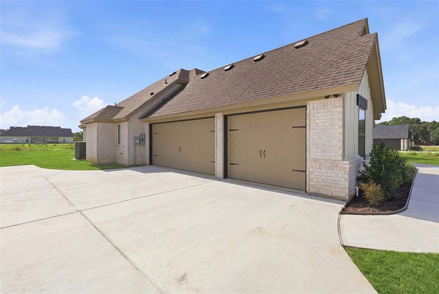 Exterior details and patio area of a home in , Azle (Image 27). Exterior details and patio area of a home in , Azle (Image 27).
