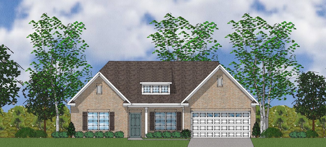 Representative exterior photo of a completed home built from the Callista - Winsome Collection by Mungo Homes in Cadence, Greensboro, NC (Image 16). Representative exterior photo of a completed home built from the Callista - Winsome Collection by Mungo Homes in Cadence, Greensboro, NC (Image 16).