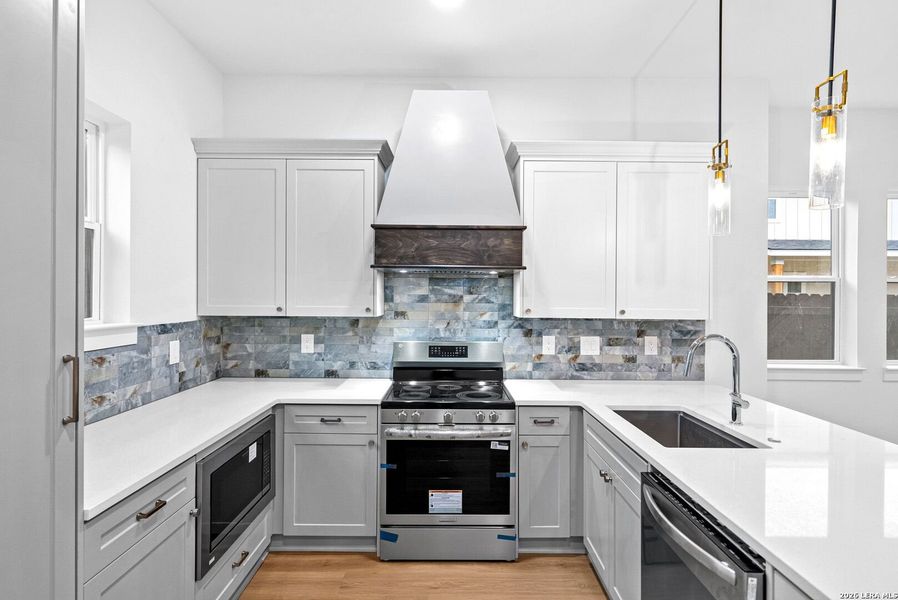 Furnished interior view inside a new home in , San Antonio (Image 13).