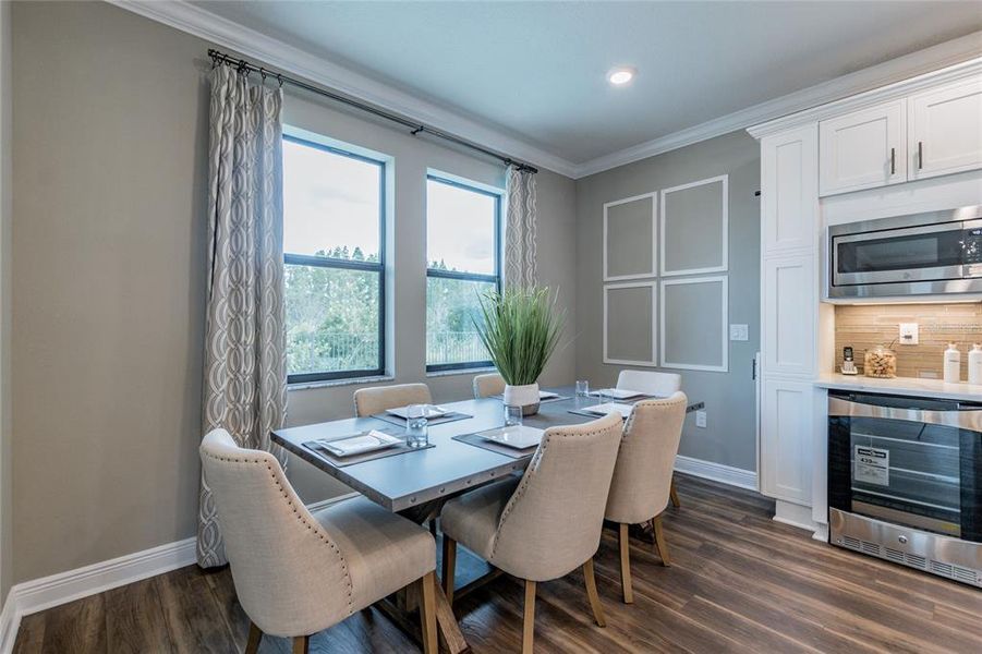 Furnished interior view inside a new home in , Tarpon Springs (Image 33).