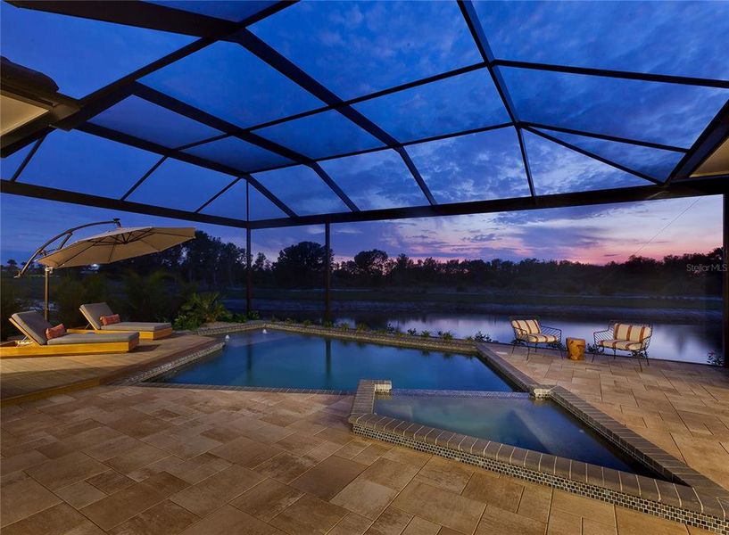 Exterior details and patio area of a home in , Sarasota (Image 3).