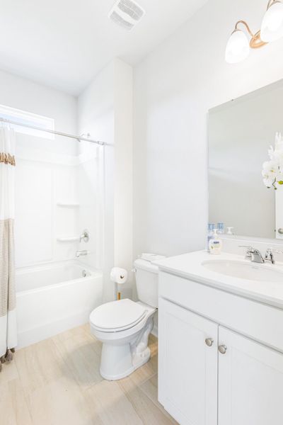 Furnished interior view inside a new home in Rivers Reach, Yemassee (Image 22).