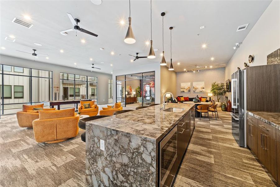 Furnished interior view inside a new home in , Dallas (Image 4). Furnished interior view inside a new home in , Dallas (Image 4).