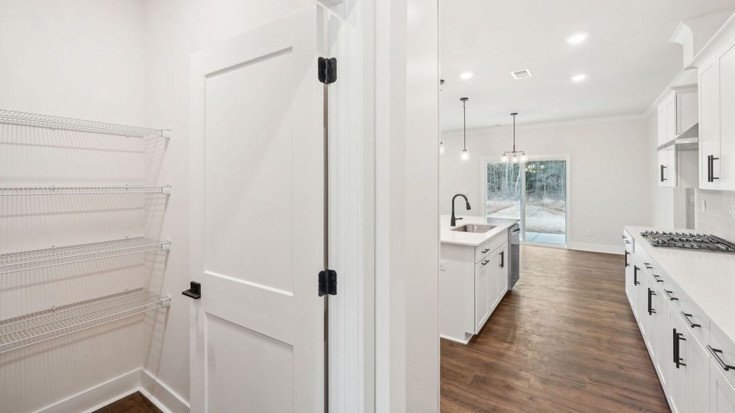 Furnished interior view inside a new home in Westport, York (Image 7).