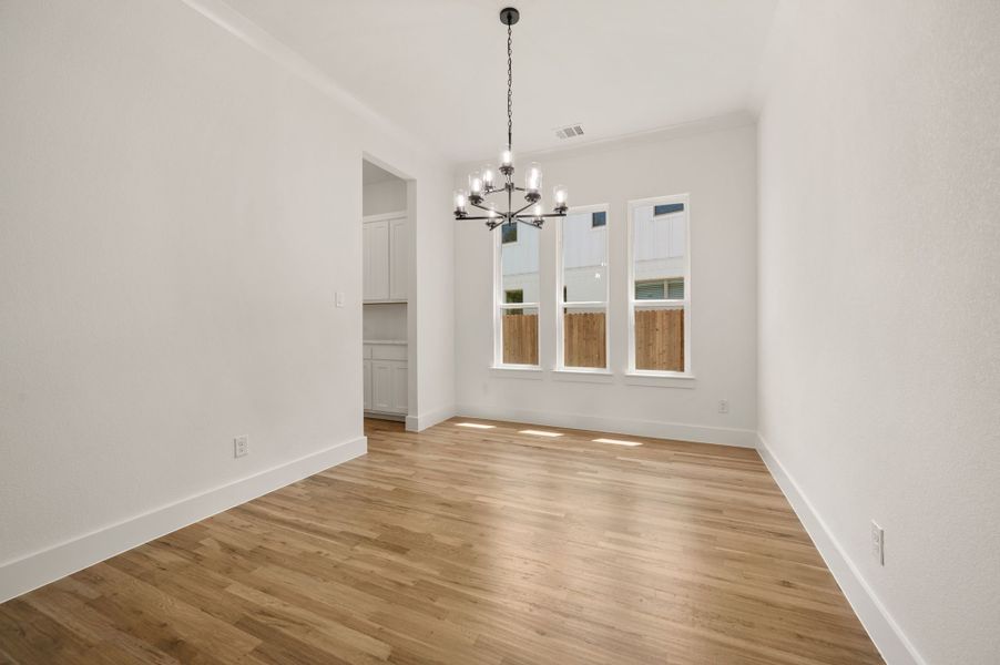 Representative unfurnished interior of a home built from the Ashley by Our Country Homes in Parks of Aledo, Aledo (Image 59).