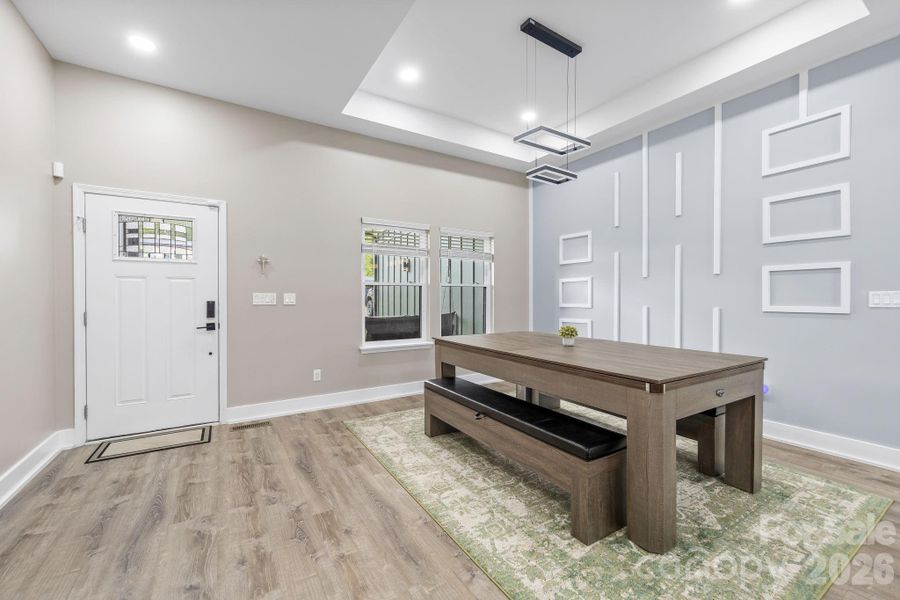 Furnished interior view inside a new home in , Bessemer City (Image 36).