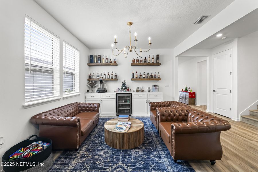 Furnished interior view inside a new home in , St. Augustine (Image 11).