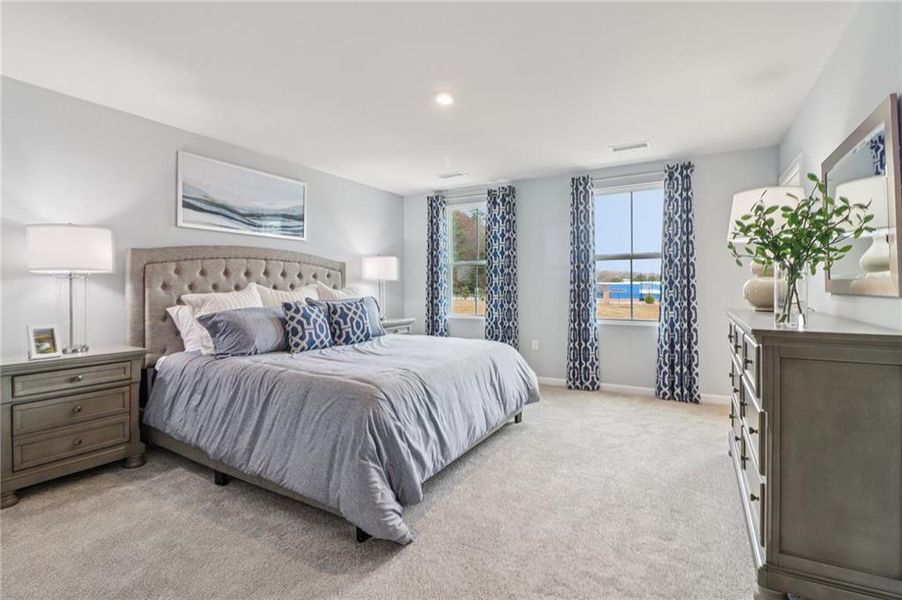 Furnished interior view inside a new home in , Stone Mountain (Image 26).