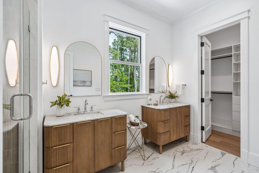 Furnished interior view inside a new home in , Johns Island (Image 72).