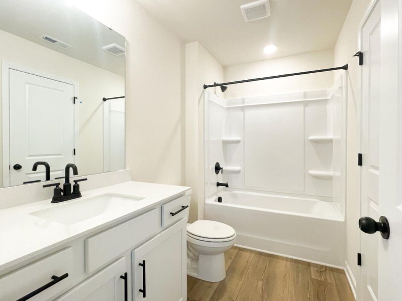 Furnished interior view inside a new home in Greenrich Mill, Simpsonville (Image 8). Furnished interior view inside a new home in Greenrich Mill, Simpsonville (Image 8).