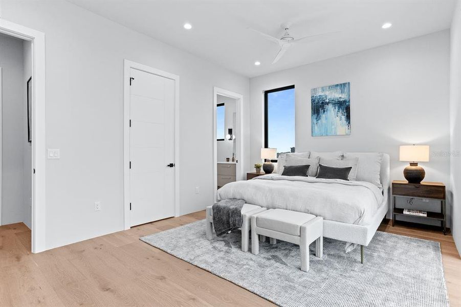 Furnished interior view inside a new home in , Madeira Beach (Image 44). Furnished interior view inside a new home in , Madeira Beach (Image 44).