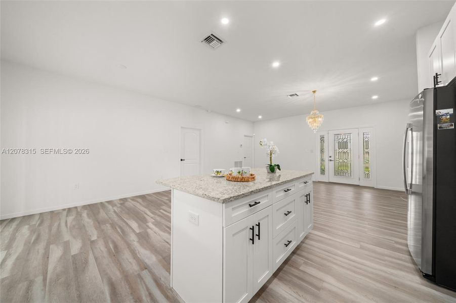 Furnished interior view inside a new home in , Sebring (Image 7).