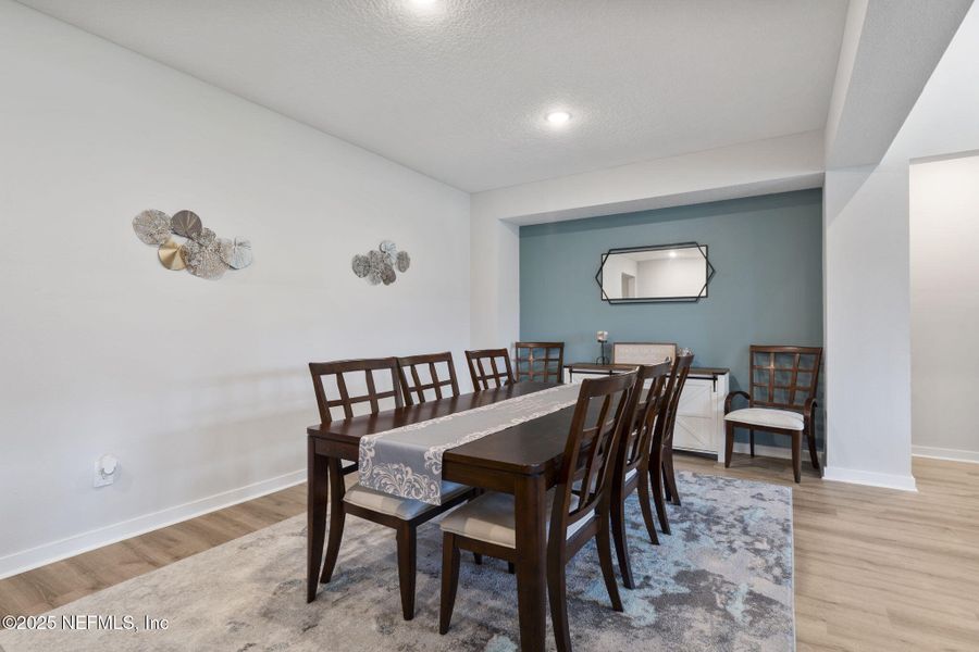 Furnished interior view inside a new home in , Jacksonville (Image 15). Furnished interior view inside a new home in , Jacksonville (Image 15).