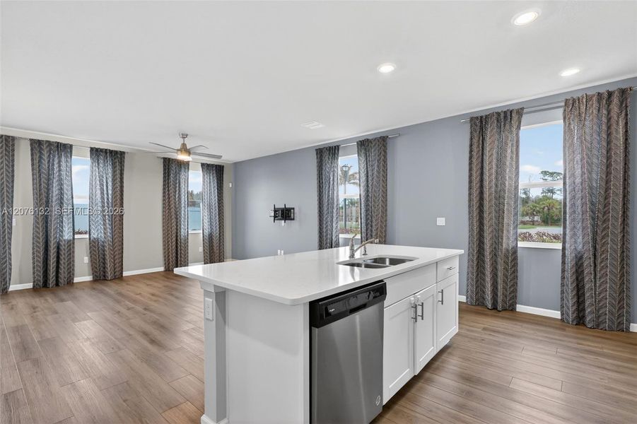 Furnished interior view inside a new home in , Stuart (Image 8).