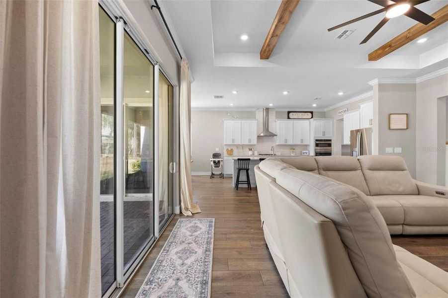 Furnished interior view inside a new home in , Brooksville (Image 46).