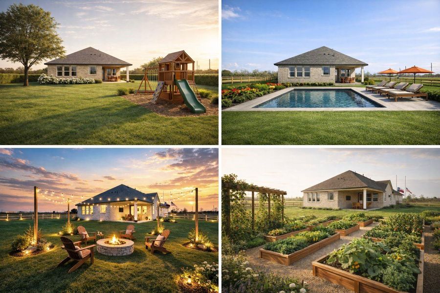 Discover the possibilities! Create your own backyard oasis.