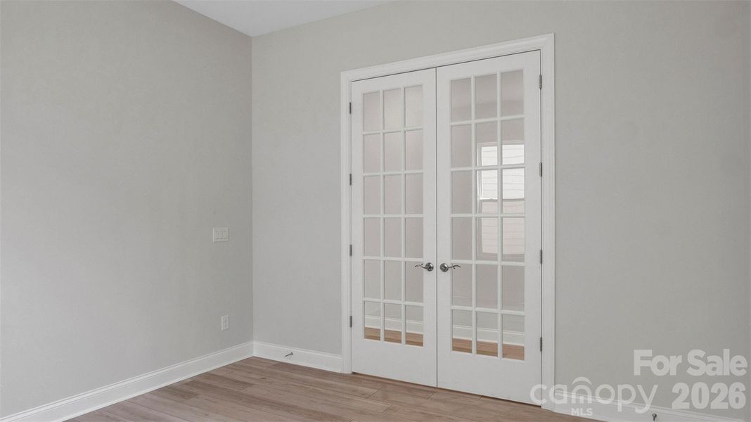 Study with French Doors Study with French Doors