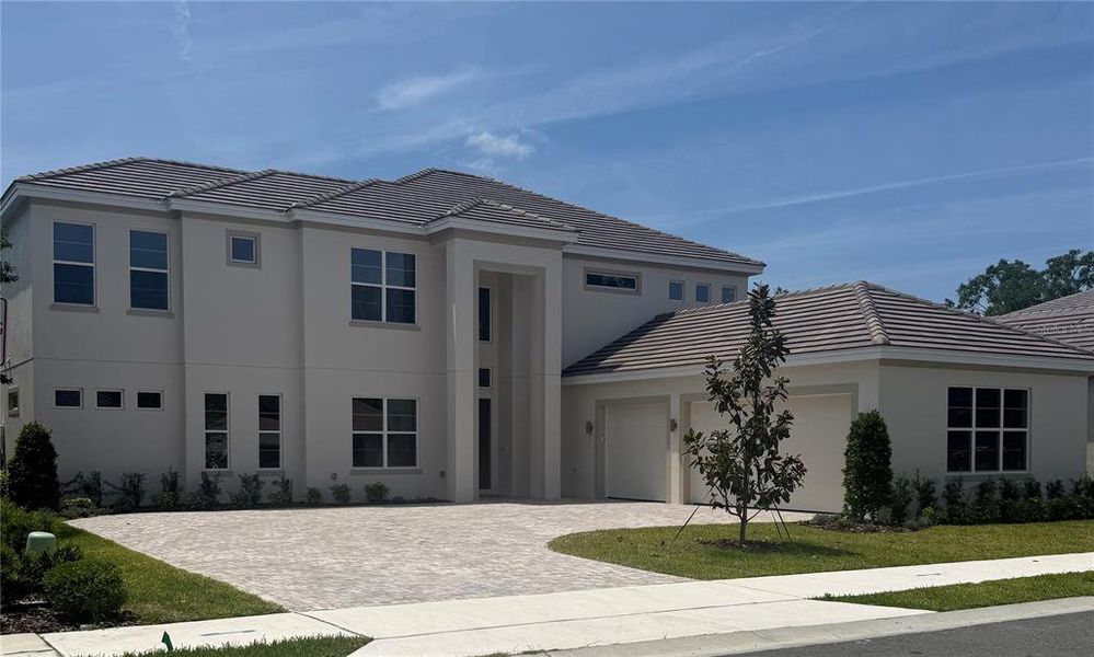 Brantley Lot 6 Exterior 3 car garage