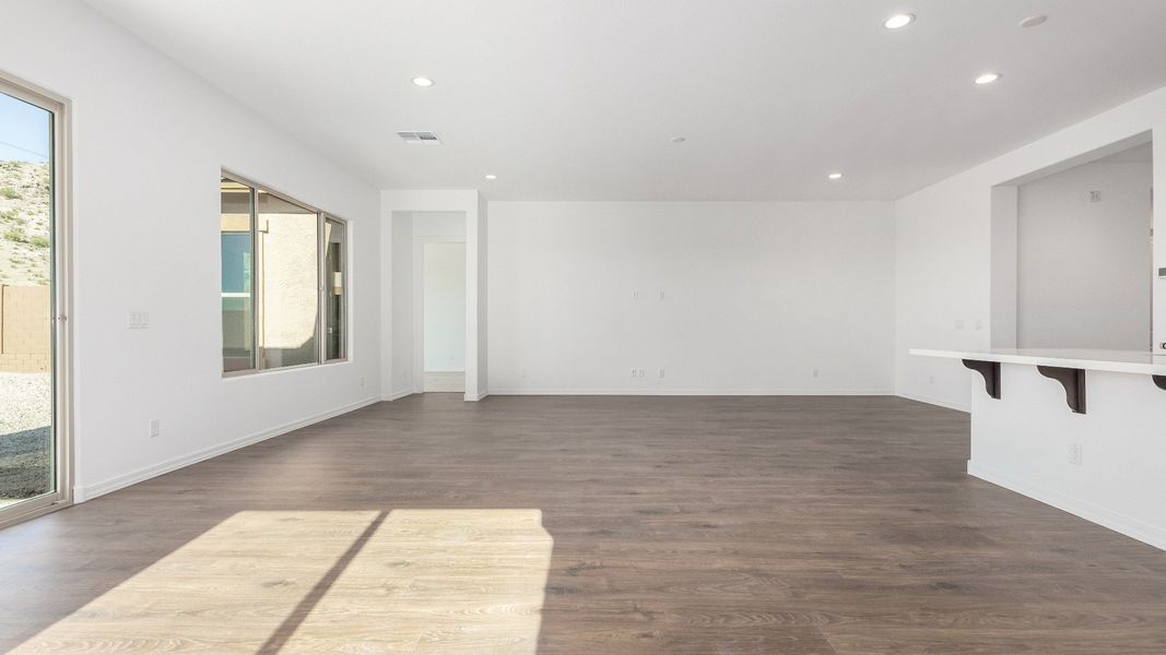 Furnished interior view inside a new home in Hacienda at Estrella, Goodyear (Image 8).